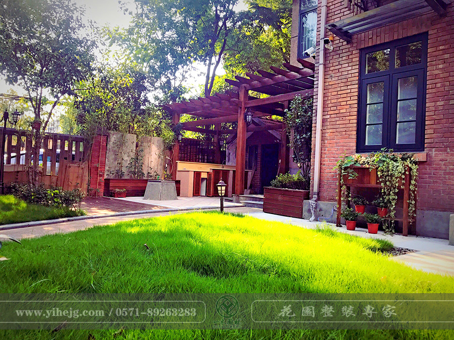 杭州浙大校区某庭院景观改造｜私家小庭院景观绿化设计